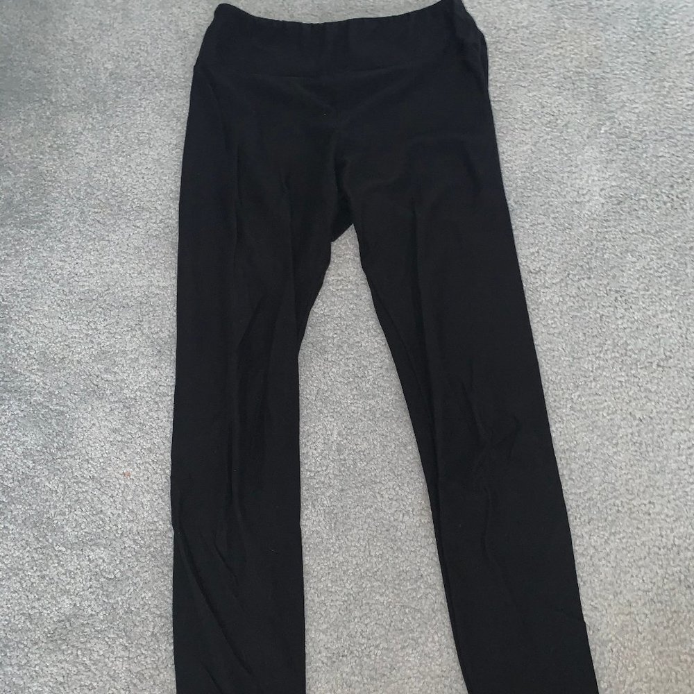 Black Lularoe Full Length Leggings